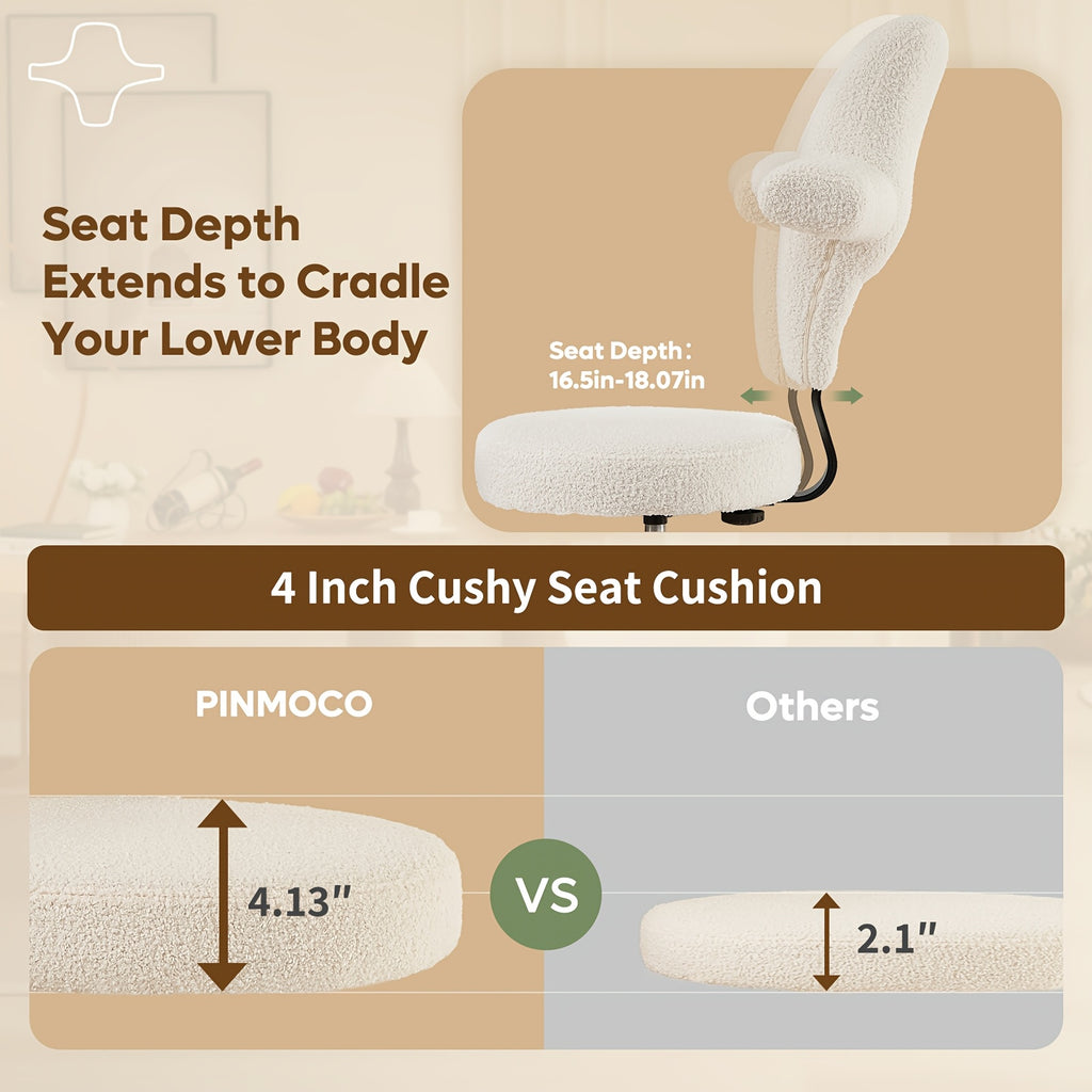 2026 Upgrade Ergonomic Office Chair Pro Max, Extra Wide Cross Legged Desk Chair With Retractable Footrest & Adjustable Height\u002FSeat Depth, Reversible Seat For ADHD\u002FMeditation, All-Day Comfort Computer Chair(Cross-Back Relaxation Technology)