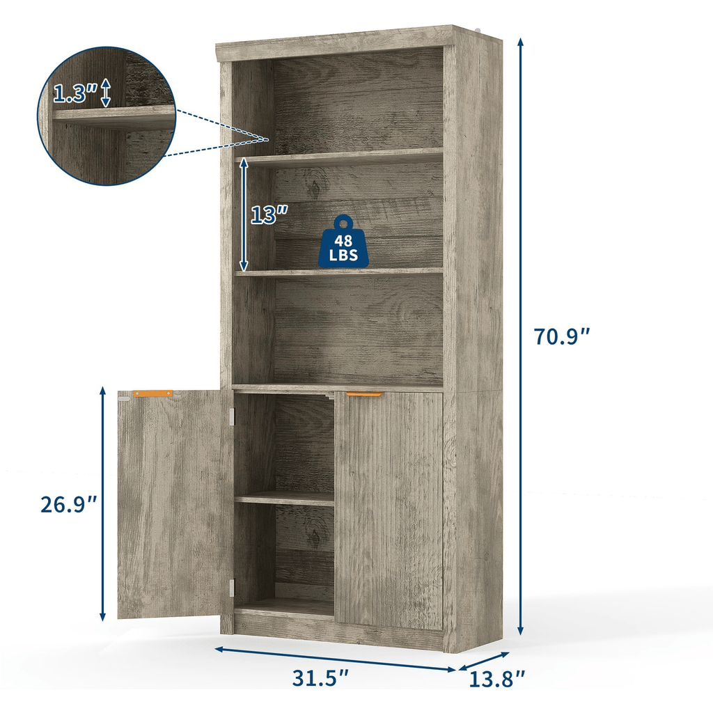High-Quality Storage Cabinet Grey 31. 5\